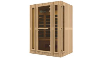 Golden Designs Maxxus 3 Person Low EMF FAR Infrared Sauna | Hemlock | MX-LS3-01