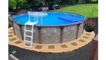 8' Round Resin <b>Salt Friendly</b> Coronado | 54" Wall