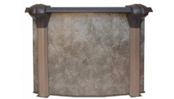 27' Round Resin <b>Salt Friendly</b> Coronado | 54" Wall