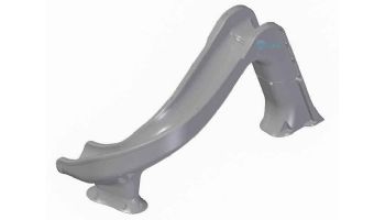 Global Pool Products Side Winder Swimming Pool Slide | Right Turn | Gray | GPPSSW-GREY-R