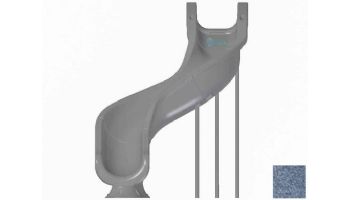 Global Pool Products Landscape Slide Swimming Pool Slide | Right Turn | Gray | GPPSRT15-GREY-R loading=