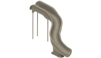 Global Pool Products Landscape Slide Swimming Pool Slide | Right Turn | Sandstone | GPPSRT15-SAND-R