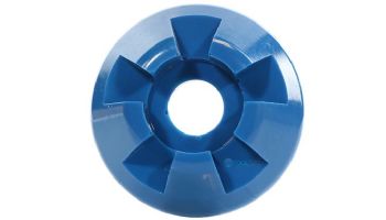 Hammer-Head Hub Cap for Cart Wheel | Blue | HH1252