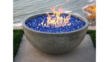 Prism Hardscapes Moderno 1 Fire Pit Bowl | Natural Gas | Ultra White | PH-400-5NG