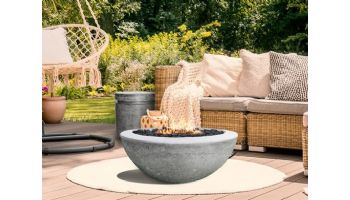 Prism Hardscapes Moderno 2 Fire Pit Bowl | Natural Gas | Ebony | PH-401-2NG