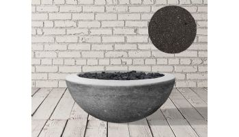 Prism Hardscapes Moderno 2 Fire Pit Bowl | Natural Gas | Ebony | PH-401-2NG