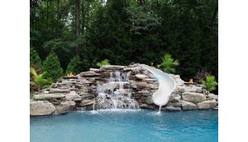 SR Smith 15' Garden Ride Pre-Configured Custom Slides | Right Curve | Seashell | GRS15-CR-61-C