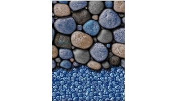 Stoney Bay 12' x 20' Oval Overlap Style Above Ground Pool Liner | 241220