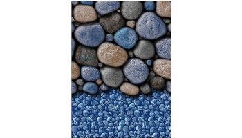 Stoney Bay 12_#39; x 20_#39; Oval Overlap Style Above Ground Pool Liner | 241220