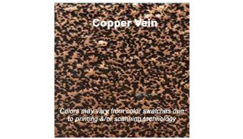 Global Pool Products 5-Seat Swim-Up Bar Top | Copper Vein Powder Coated Frame - Tan Top | GPPOTE-5ST-CV-S