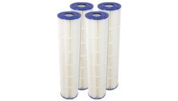 Pentair OEM PacFab Clean & Clear Plus 520 Replacement Cartridges | Set of 4 | 179136