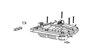Hayward Bowl Bulkhead and Nut Replacement Kit | GLXWBBKHD