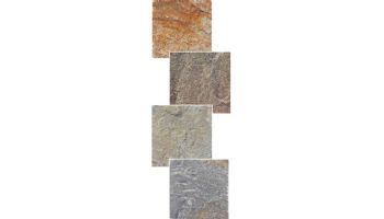 National Pool Tile Natural Quartzite 6x6 Tile | Classic | QRZT-FIELD