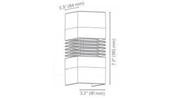 FX Luminaire Zone Dimming NL Down and Up Down Light | Bronze Metallic | NL-ZDC-UD-BZ