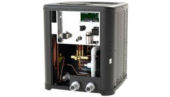 Raypak Crosswind V Vertical Discharge Deluxe Heat and Cool Pump | 72,000 BTU | 5 Turn Titanium Heat Exchanger | Digital Controls | TWPH-6550EHC08