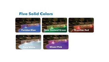 J&J Electronics ColorSplash LXG-W Series RGB + White LED Pool Lamp | 120V | LPL-P2-RGBW-120