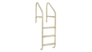 Saftron Commercial Custom Cross Braced 4-Step Ladder | .25" Thickness 1.90" OD | 31"W x 52"H | Beige | CUSTOM CBL-4S-B