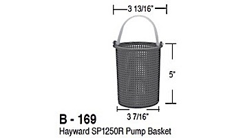 Aladdin Basket for Hayward SP1250R Pump | B-169