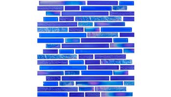NPT South Seas Tile Blue Mosaic | 1 Sq Ft | STH-BLUE PTRN