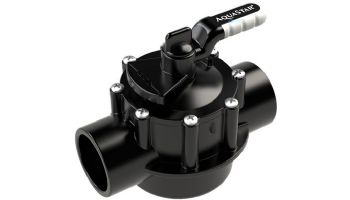 AquaStar FlowStar 2-Way Valve with Rubber Handle | 2" x 2.5" |  AV2W20C