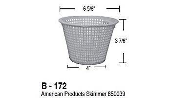 Aladdin Basket for American Products Skimmer 850039 | B-172