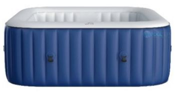 MSpa Lite Series Orbit Inflatable Square Bubble Spa | 6-Person | LS062-NA loading=