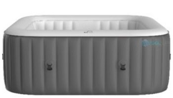MSpa Lite Series Mist Inflatable Square Bubble Spa | 6-Person | LS062-GR loading=