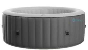 MSpa Lite Series Pepple Inflatable Round Bubble Spa | 4-Person | LR042-GR