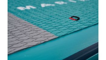 Aqua Marina All-Around Advanced iSUP | Carbon / Fiberglass Hybrid Pastel Paddle and Coil Leash | Beast - Aqua Splash | 10' 6" x 32" | BT-23BEP