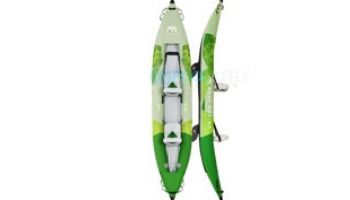 Aqua Marina Halve Ultra-Light Inflatable Packayak | Paddle Not Included | 2-Person | 13' 1" x 39" | HA-398