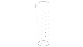 FX Luminaire Perforated Sleeve for VE | Black | 250020210014