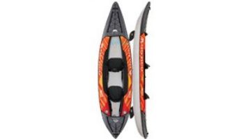 Aqua Marina Memba-390 Touring Inflatable Kayak | Paddle Set Included | 2-Person | 12_#39; 10_quot; x 35_quot; | ME-390