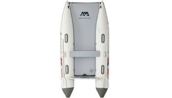 Aqua Marina Premium Aircat Inflatable Catamaran Watercraft | Air Deck | 5-Person | 11' x 63" | BT-AC335