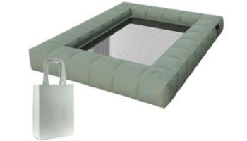 Pigro Felice Modul'Air Premium Inflatable Single Floating Hammock + Tote Bag | Olive Green | 921991-OGREEN