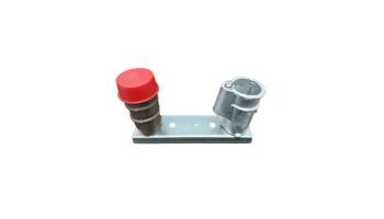 Global Pool Products 8" Center Anchor for Coolest Grab Rail | GPP-CR-ANC8