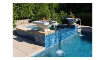 Pentair 32" Round MagicFlame Fire and Water Bowl | Natural | 12V | 580172