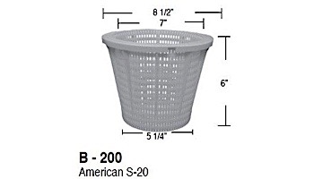 Aladdin Basket for American S-20 | B-200