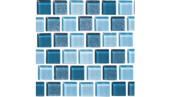 National Pool Tile Orion 1x1 Glass Tile | Ocean | ORN-OCEAN1X1