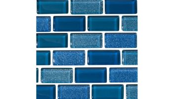 National Pool Tile Orion 1x2Glass Tile | Iceberg | ORN-ICEBERG