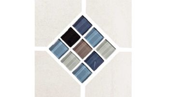 National Pool Tile Elements 6x6 Series | White Deco | ELE-GYPSUM DECO