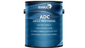 Ramuc ADC Water-Based Acrylic Deck Coating | 1-Gallon | Dune Shadow | 940225401