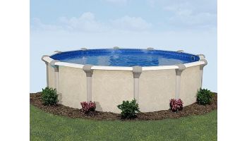 Custom Oxford 21' Round Above Ground Pool Package |  52in. Wall | E Zuchelli | 191178