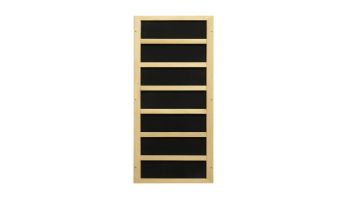 Golden Designs 4-Person Full Spectrum PureTech Near Zero EMF FAR Infrared Sauna with Himalayan Salt Bar | Hemlock | GDI-8040-03