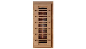 Golden Designs 4-Person Full Spectrum PureTech Near Zero EMF FAR Infrared Sauna with Himalayan Salt Bar | Hemlock | GDI-8040-03