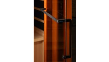 Golden Designs 4-Person Full Spectrum PureTech Near Zero EMF FAR Infrared Sauna with Himalayan Salt Bar | Hemlock | GDI-8040-03