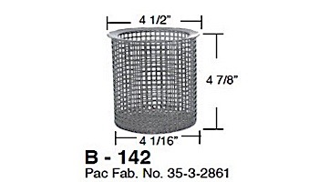 Aladdin Basket for Pac Fab. No. 35-3-2861 | B-142