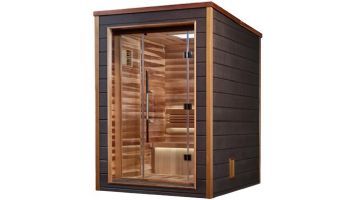 Golden Designs Narvik 2-Person Indoor / Outdoor Traditional Sauna | Cedar | GDI-8202-01