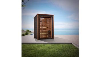 Golden Designs Narvik 2-Person Indoor / Outdoor Traditional Sauna | Cedar | GDI-8202-01