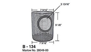 Aladdin Basket for Marlow No. 28049-00 | B-134