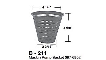 Aladdin Basket for Muskin Pump  097-6902 | B-211